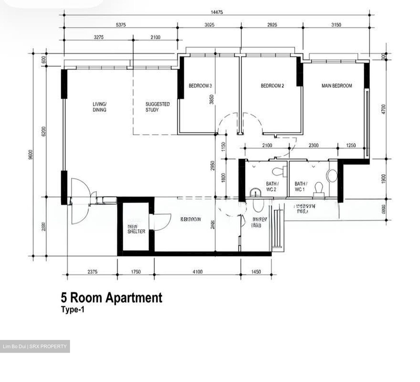 Blk 439C West Edge @ Bukit Batok (Bukit Batok), HDB 5 Rooms #572733691
